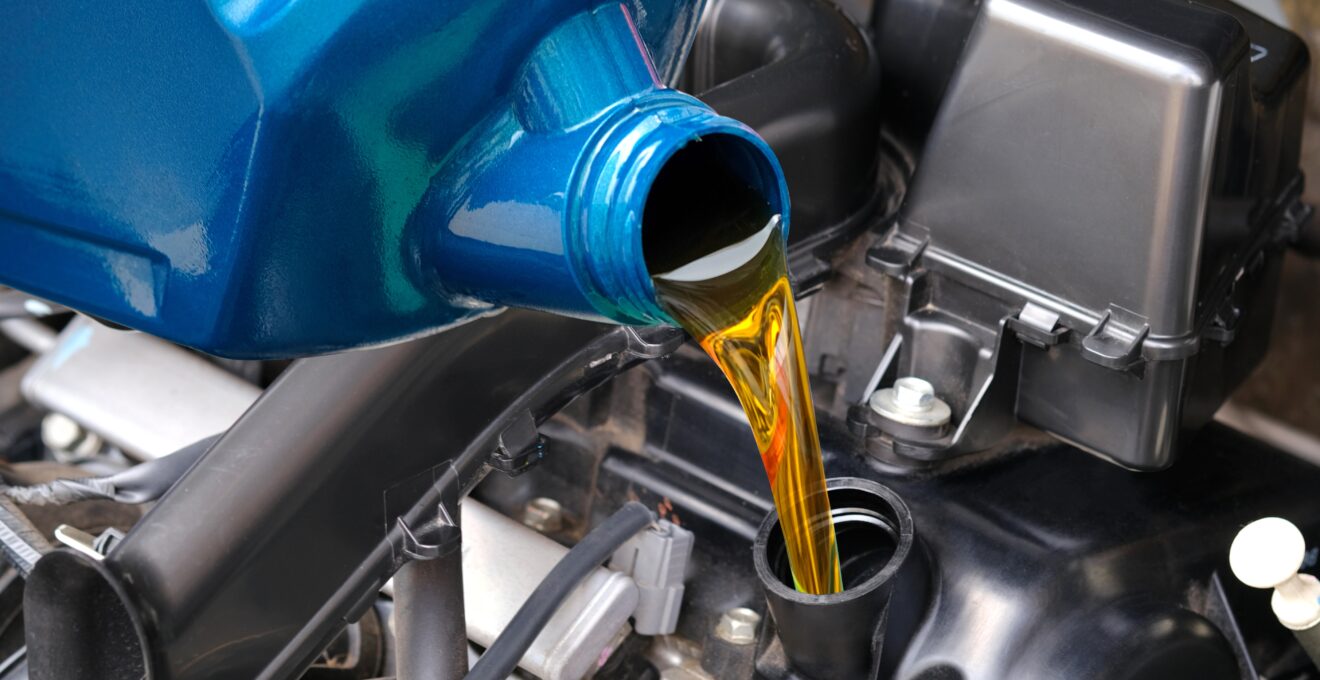 vidange d'une voiture