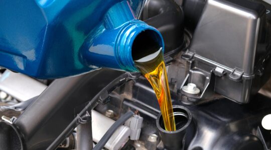 vidange d'une voiture